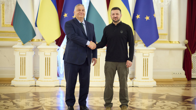 In Ukraine, Orban called for a ceasefire and Zelensky for a just peace